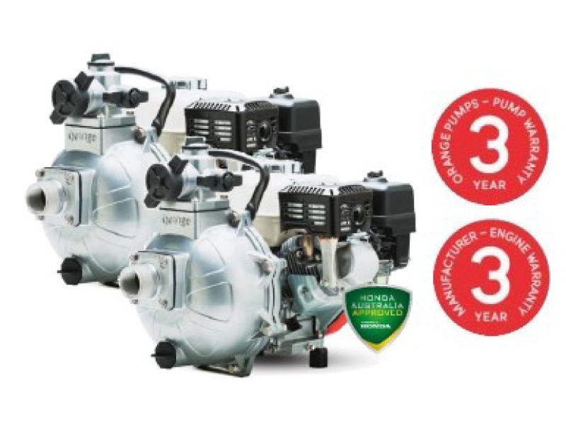 Orange UP650 Utility Pumps – Firefighting & Transfer